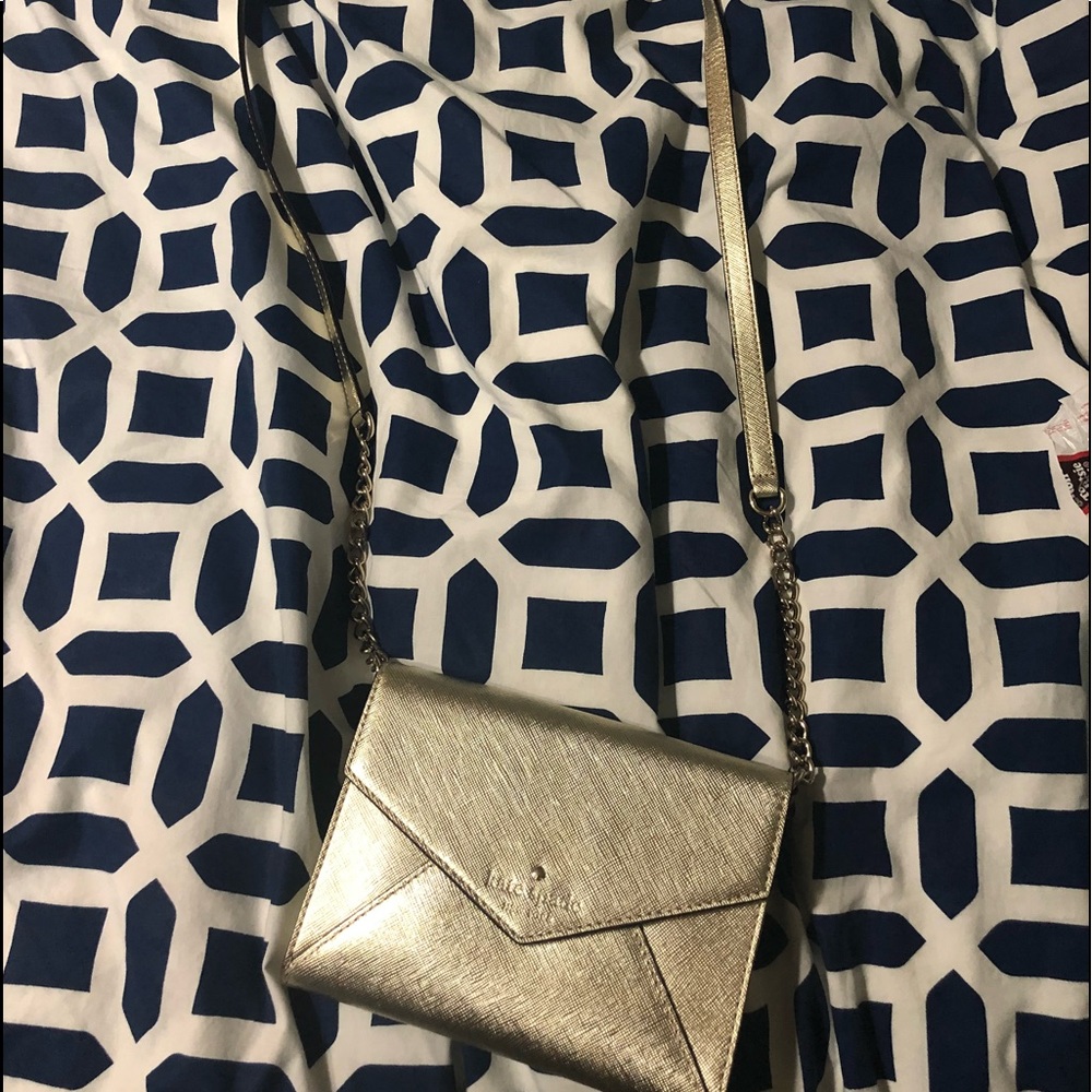 kate spade gold crossbody